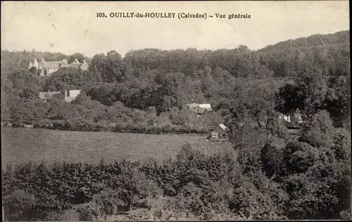 Ak Ouilly du Houley Calvados, Vue generale