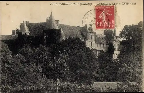 Ak Ouilly du Houley Calvados, Le Chateau