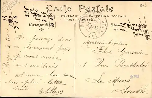 Ak Ouilly du Houley Calvados, Le Chateau