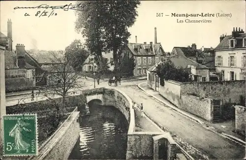 Ak Meung sur Loire Loiret, Les Chennevieres