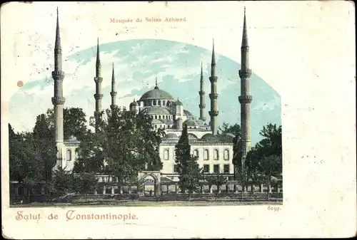 Ak Konstantinopel Istanbul Türkei, Mosquee du Sultan Achmed