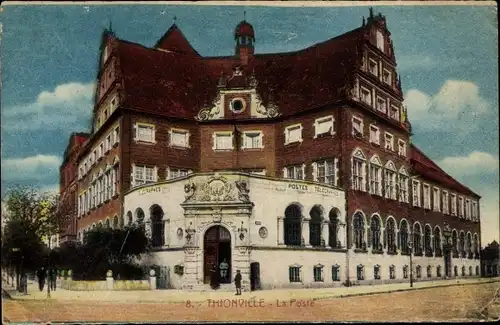Ak Thionville Diedenhofen Lothringen Moselle, La Poste