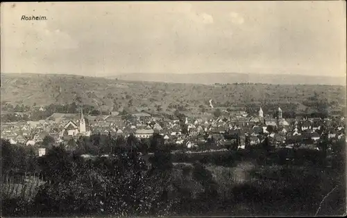 Ak Rosheim Elsass Bas Rhin, Panorama