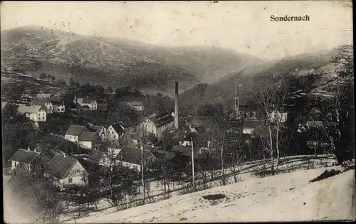 Ak Sondernach Elsass Haut Rhin, Panorama