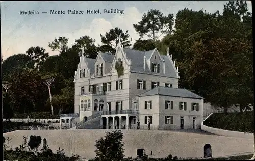 Ak Insel Madeira Portugal, Monte Palace Hotel, Building