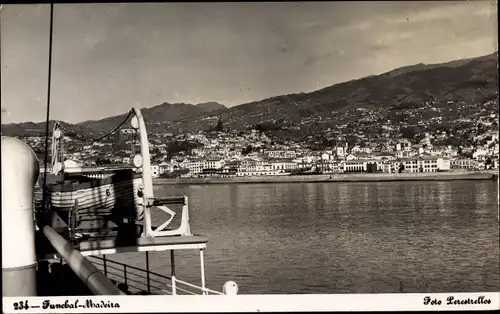 Ak Funchal Insel Madeira Portugal, Stadtansicht