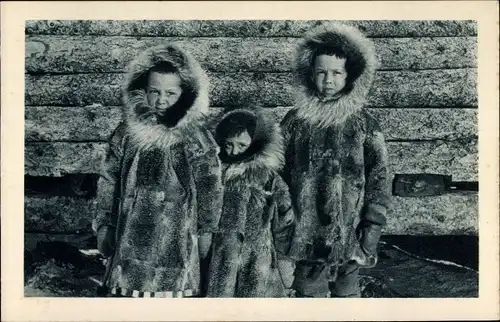 Ak Alaska USA, Il était trois petits enfants, Cercle Arctique