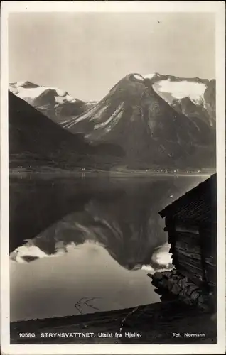 Ak Norwegen, Strynsvattnet, Utsikt fra Hjelle