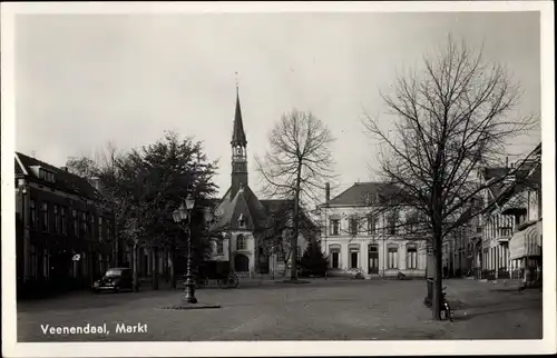 Ak Veenendaal Utrecht Niederlande, Markt, Kerk