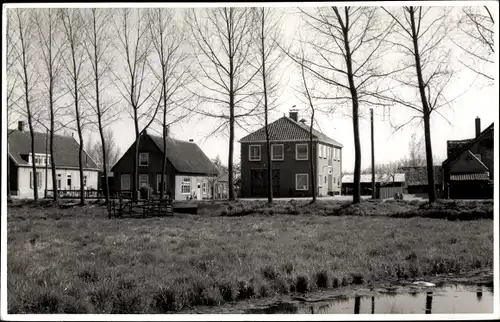 Foto Ak Nieuwland Vijfheerenlanden Südholland Utrecht, Gemeentehuis