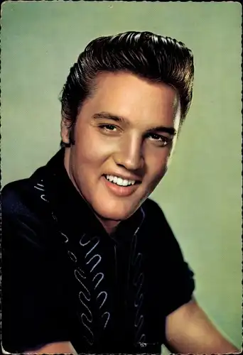 Ak Schauspieler und Sänger Elvis Presley, Portrait