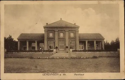 Ak Uerdingen Krefeld am Niederrhein, Parkhaus