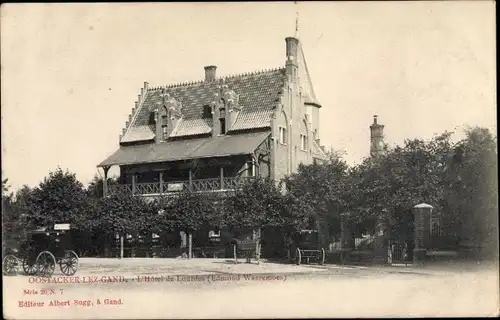 Ak Oostacker Oostakker lez Gand Lourdes Ostflandern, Hotel de Lourdes