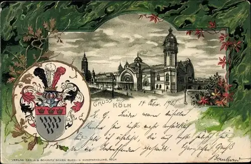 Wappen Litho Köln am Rhein, Hauptbahnhof