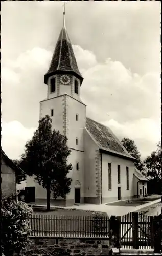 Ak Möttlingen Bad Liebenzell im Schwarzwald, Kirche