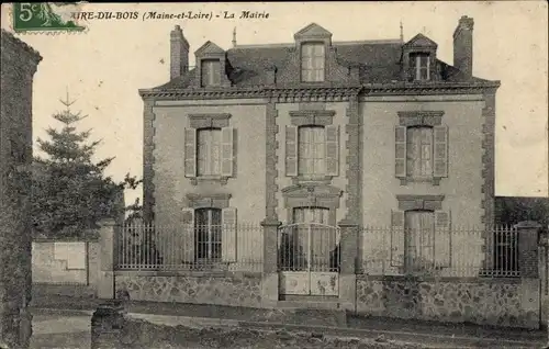 Ak Saint Hilaire du Bois Maine-et-Loire, La Mairie