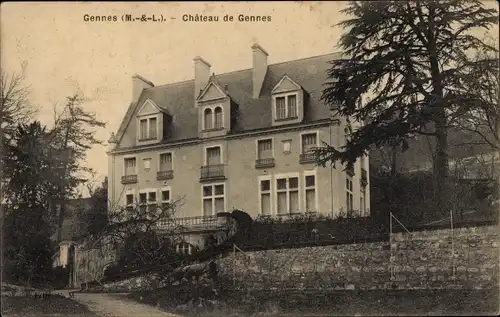 Ak Gennes Maine et Loire, Le Chateau