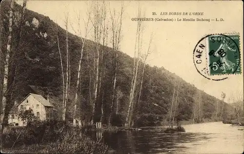 Ak Ouffières Calvados, Le Moulin Dubosq