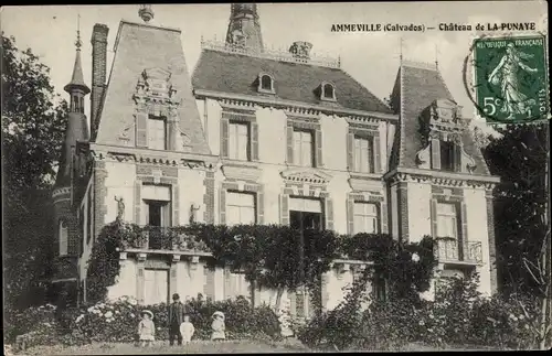 Ak Ammeville Calvados, Chateau de La Punaye