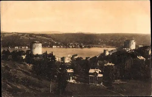 Ak Konstantinopel Istanbul Türkei, Rouméli, Anatli Hissar