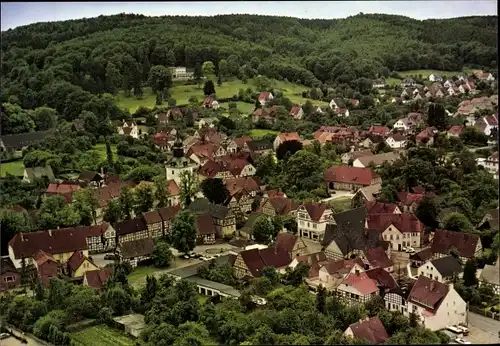 Ak Bad Essen in Niedersachsen, Panorama, Fliegeraufnahme