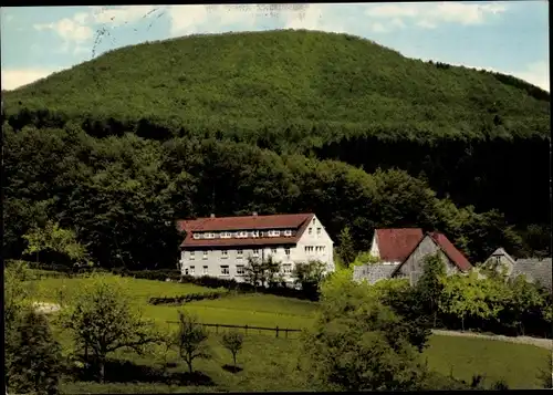 Ak Glashütte Schieder Schwalenberg in Lippe, Hotel Pension Waldfrieden