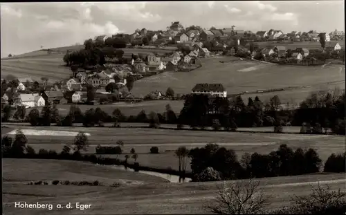 Ak Hohenberg an der Eger Oberfranken, Blick auf den Ort