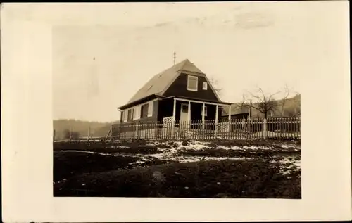 Foto Ak Bamberg in Oberfranken, Blick auf ein Wohnhaus