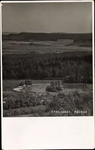 Foto Ak Bad Rodach Oberfranken Bayern, Strandbad