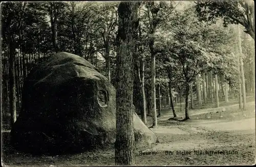 Ak Rauen in der Mark, Rauener Berge, Der kleine Markgrafenstein