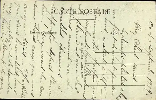 Ak Lille Nord, La Gare, Zeitungskiosk, Straßenbahn