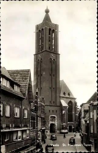 Ak Venlo Limburg Niederlande, St. Martinus-Toren