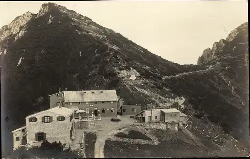 Foto Ak Herzogstandhaus, Berghütte