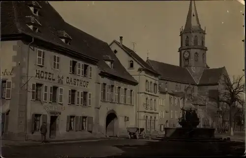 Ak Oldenburg im Großherzogtum Oldenburg, Gasthof Hotel Joseph Laucher