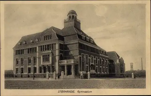 Ak Sterkrade Oberhausen am Rhein, Gymnasium