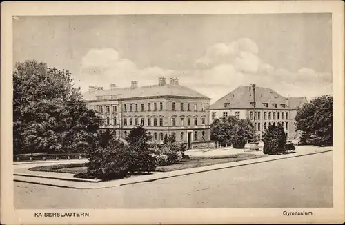 Ak Kaiserslautern in der Pfalz, Gymnasium