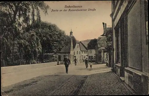 Ak Rockenhausen in der Pfalz, Partie an der Kaiserslautener Straße