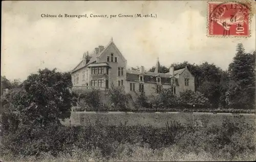 Ak Cunault Maine et Loire, Chateau de Beauregard