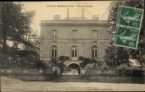 Ak Le Puy Notre Dame Maine et Loire, Chateau du Lys