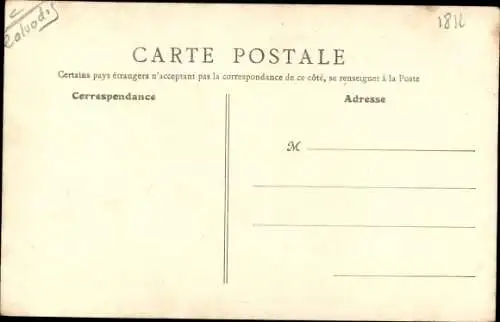 Ak Ouistreham Calvados, L'Eglise, La Place