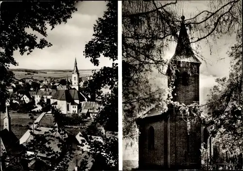 Ak Ergoldsbach in Niederbayern, Pfarrkirche, Bergkapelle