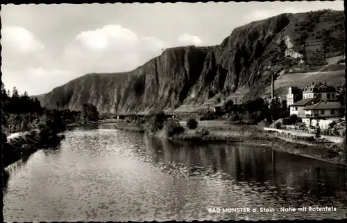 Ak Bad Münster am Stein Ebernburg, Nahe mit Rotenfels