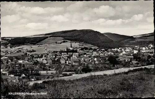 Ak Hallenberg im Sauerland, Gesamtansicht