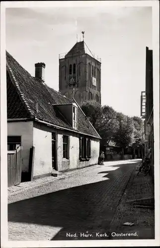 Ak Oosterend Texel Nordholland Niederlande, Ned. Herv. Kerk