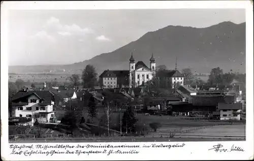 Ak Schlehdorf in Bayern, Missionskloster der Dominikanerinnen, im Vordergrund, Erholungsheim