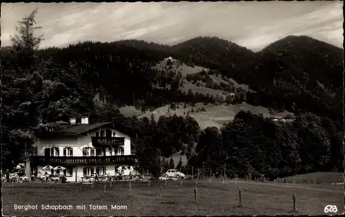 Ak Bad Rippoldsau Schapbach im Schwarzwald, Berghof, Toter Mann