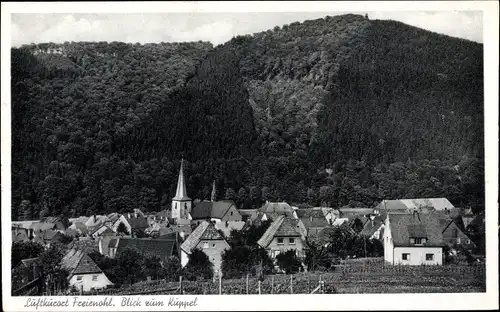 Ak Freienohl Meschede im Hochsauerland, Pfarrkirche St. Nikolaus, Blick zum Küppel