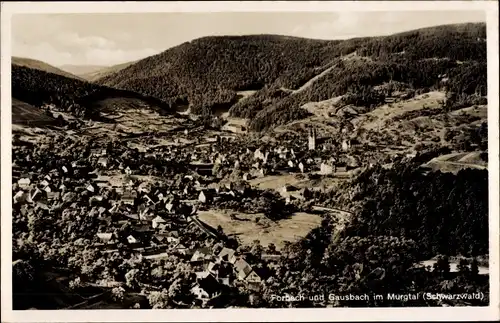 Ak Forbach im Schwarzwald, Gesamtansicht