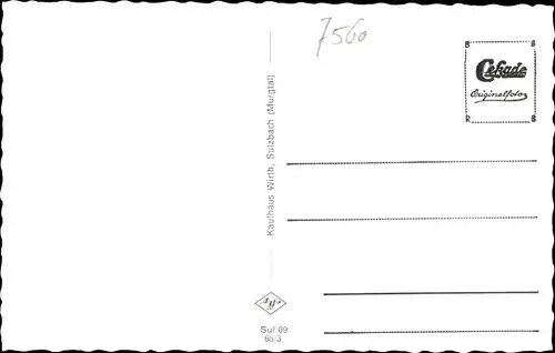 Ak Sulzbach Gaggenau im Murgtal, Kirche