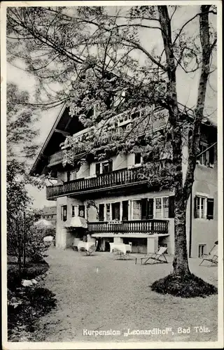 Ak Bad Tölz in Oberbayern, Kurpension Leonardihof